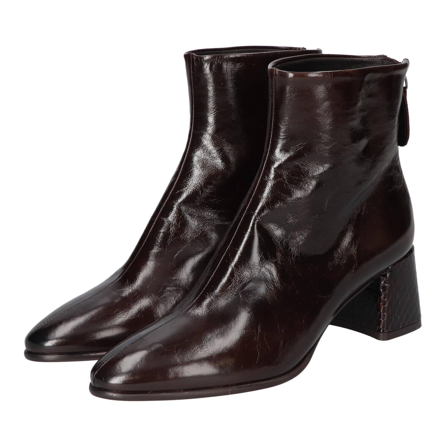 Booties, Donkerbruin