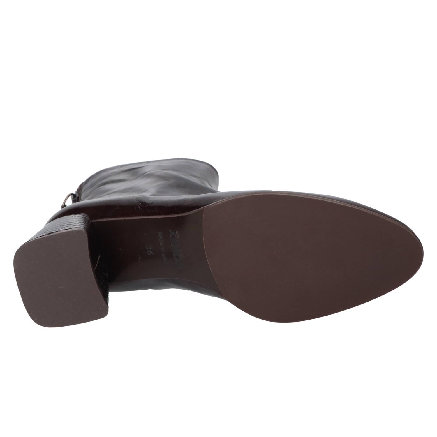 Booties, Donkerbruin