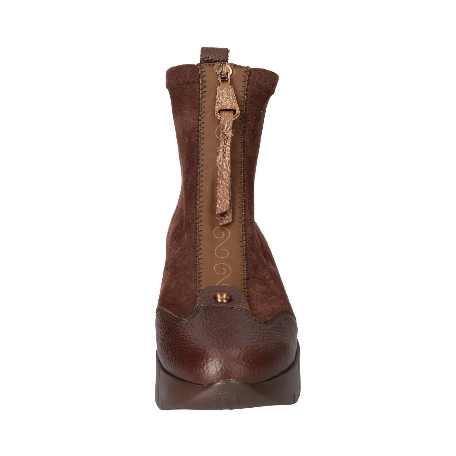 Booties, Donkerbruin
