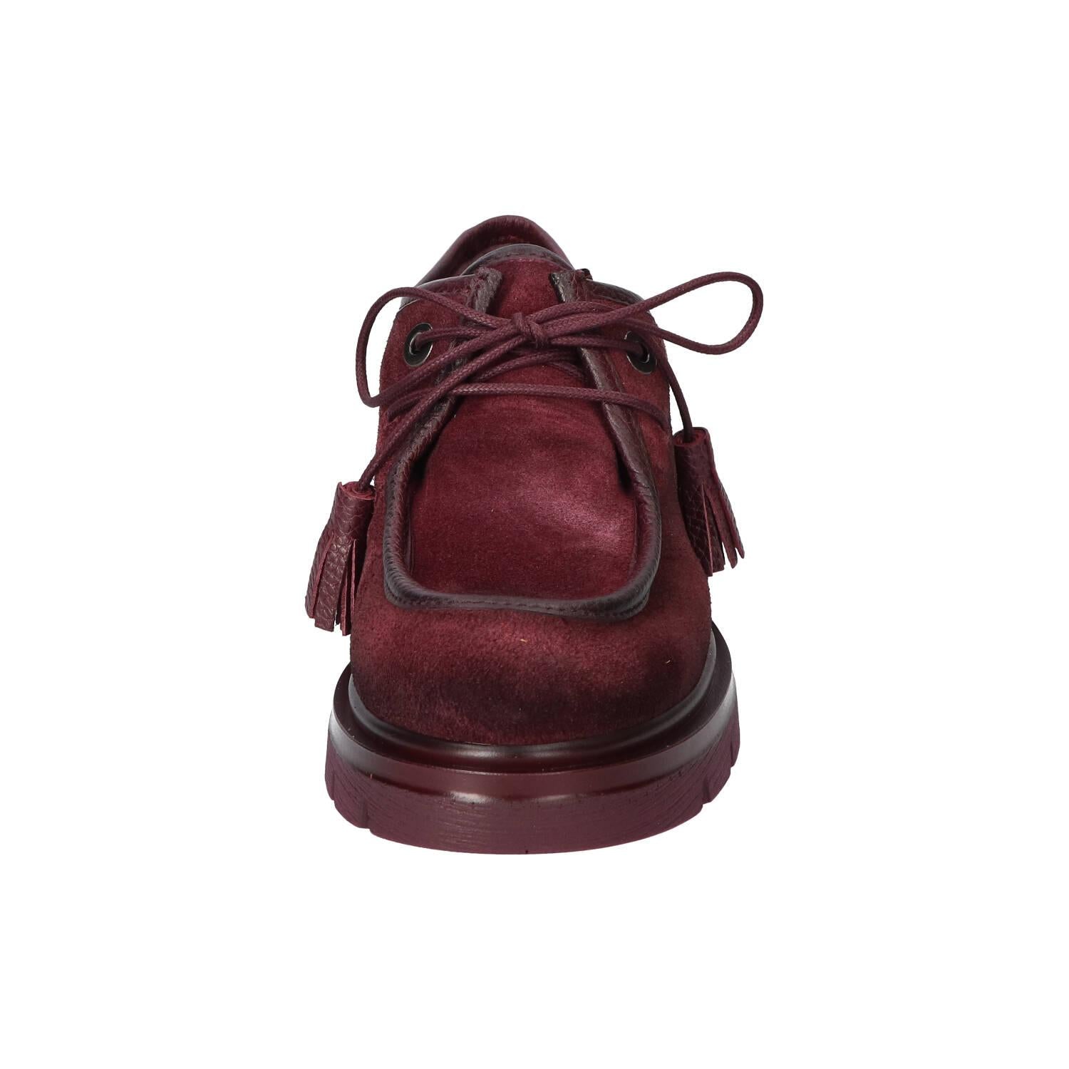 Veterschoenen, Bordeaux