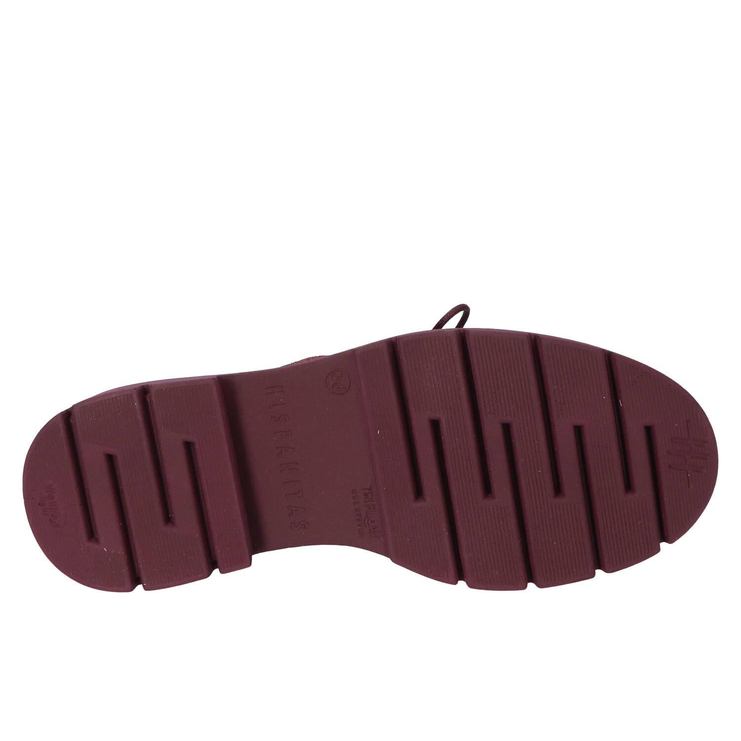 Veterschoenen, Bordeaux