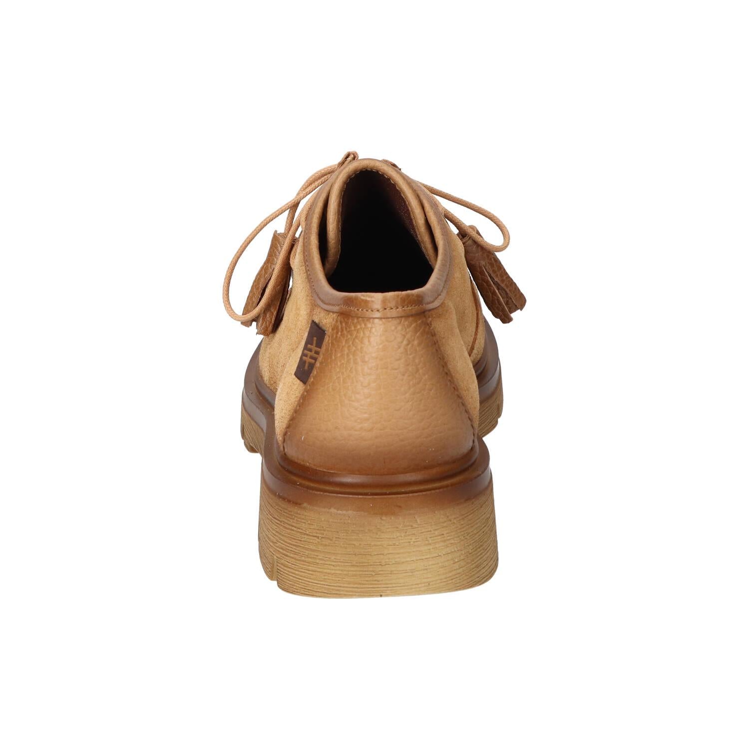 Veterschoenen, Cognac
