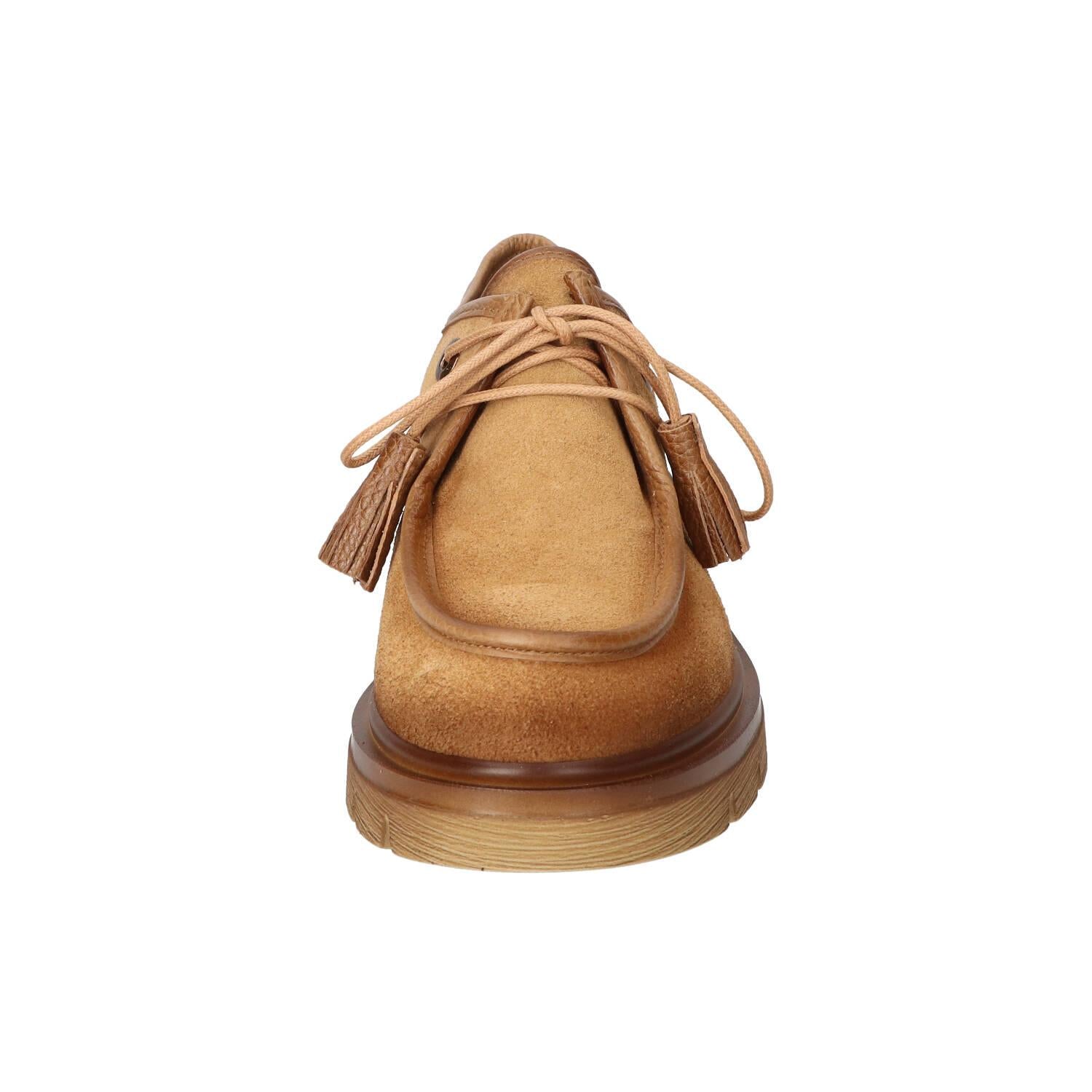 Veterschoenen, Cognac