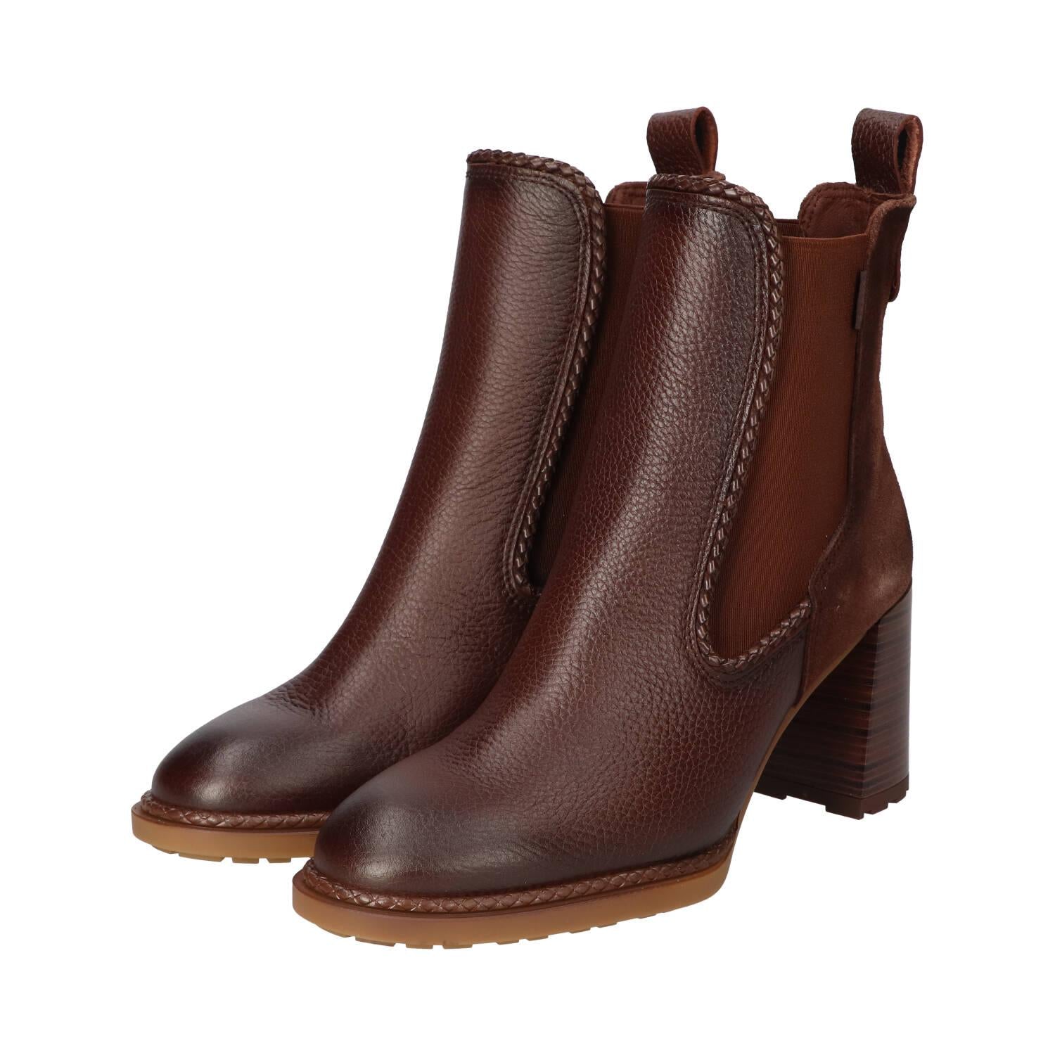 Booties, Donkerbruin