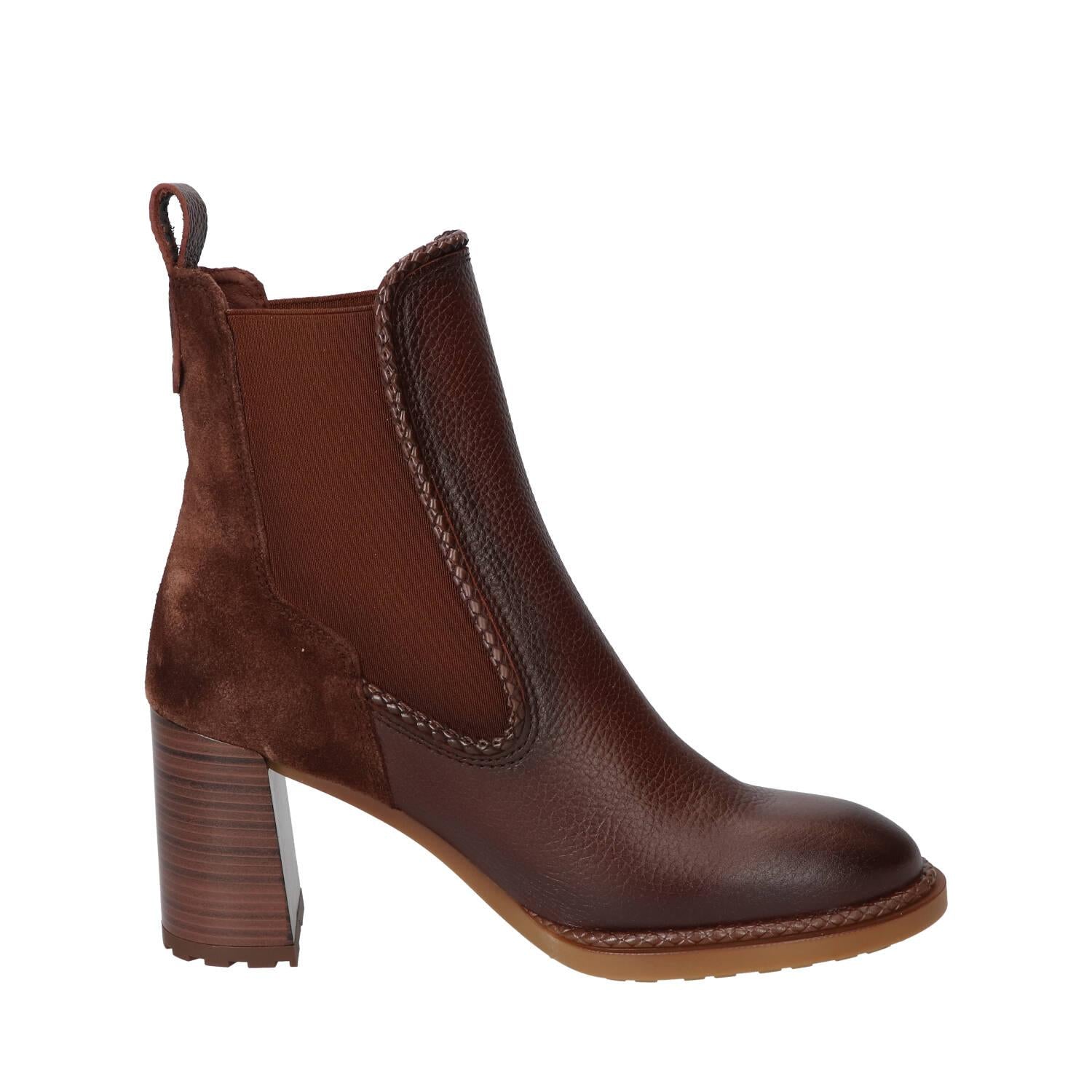 Booties, Donkerbruin