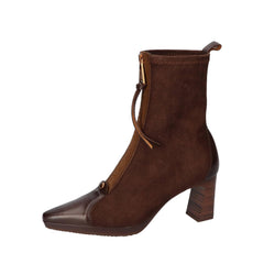 Booties, Donkerbruin
