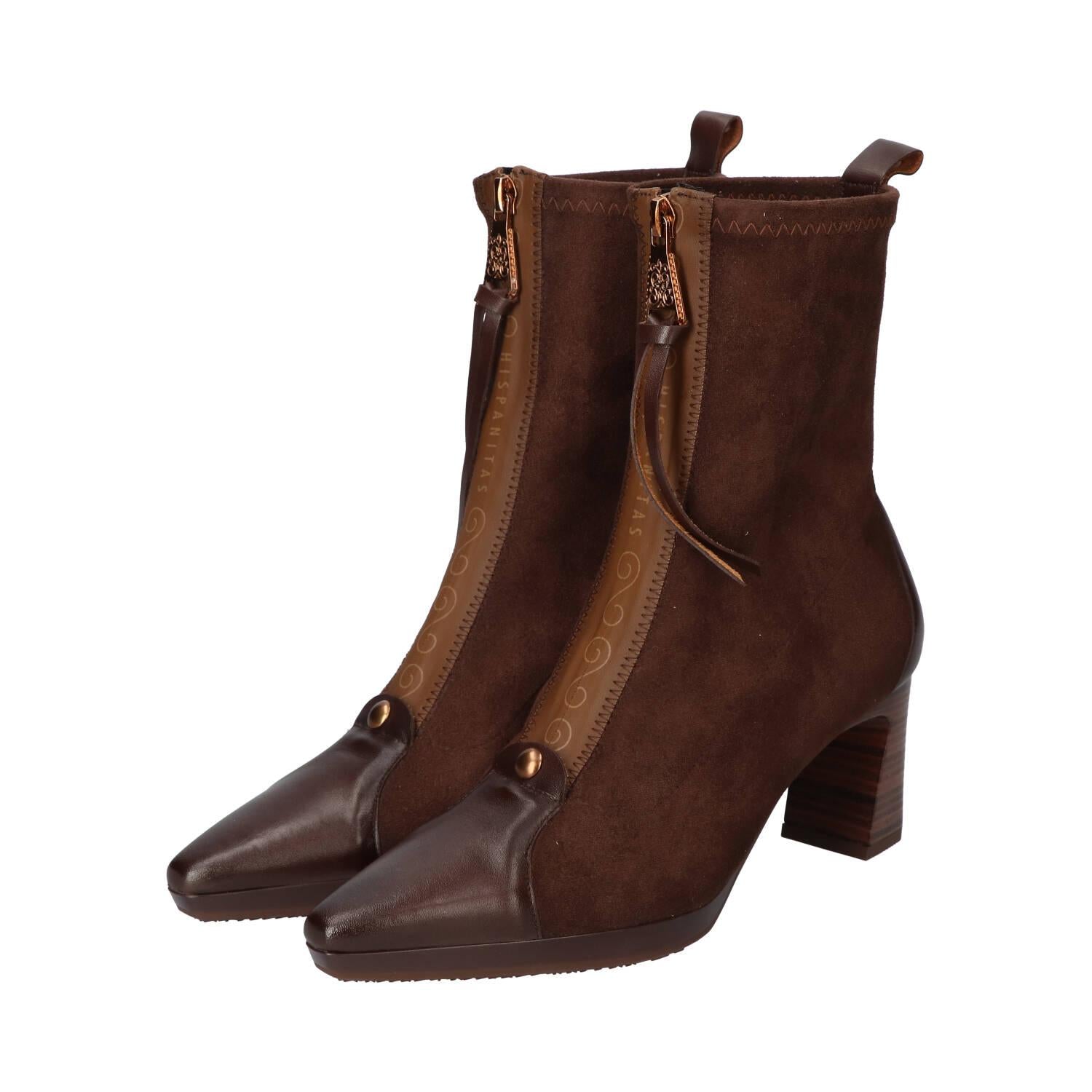 Booties, Donkerbruin