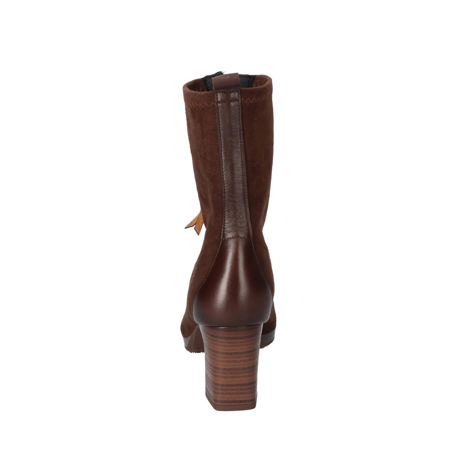 Booties, Donkerbruin