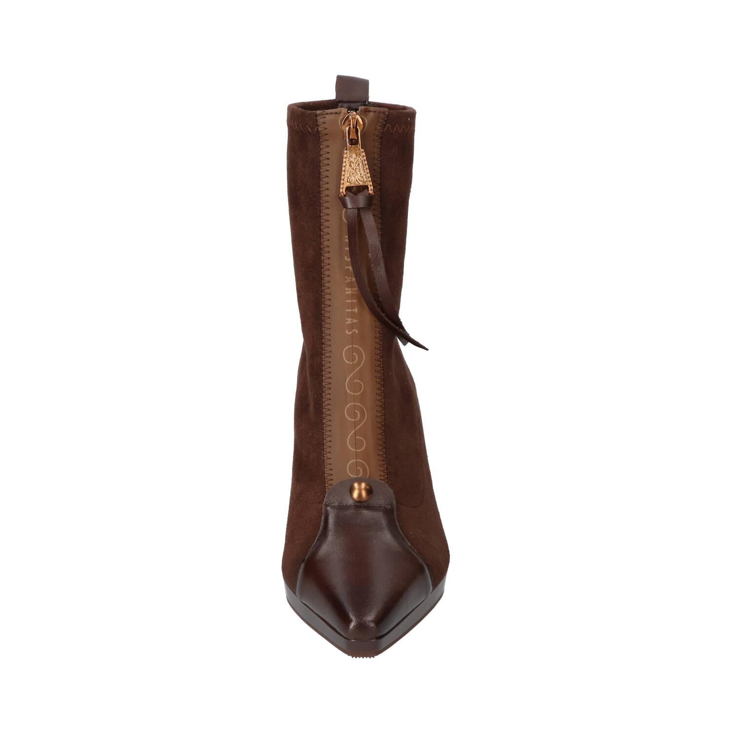 Booties, Donkerbruin