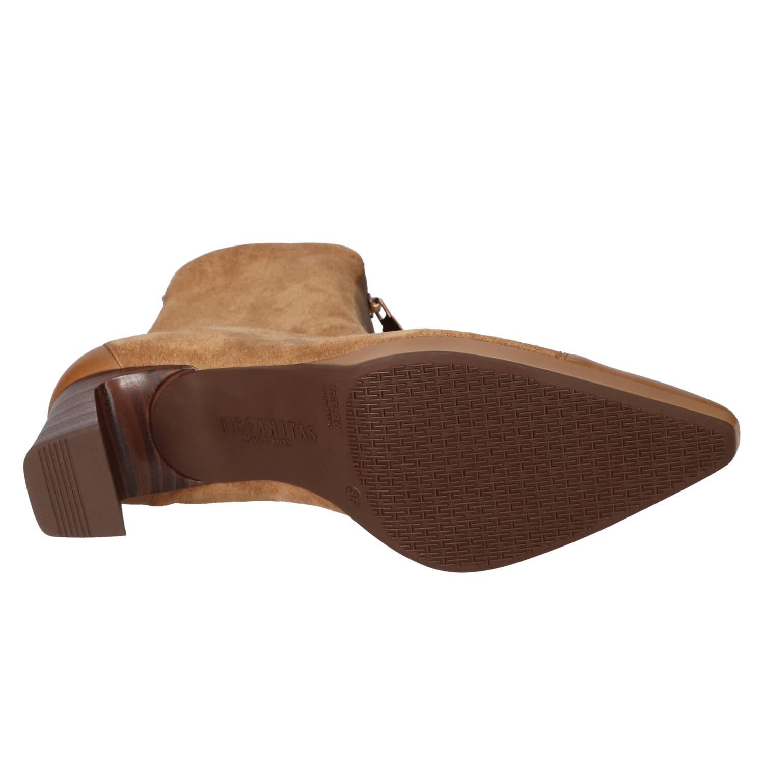 Booties, Cognac