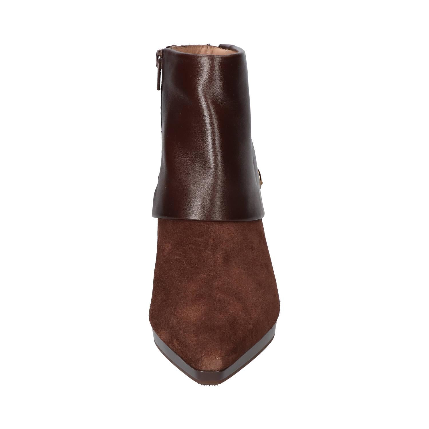 Booties, Donkerbruin