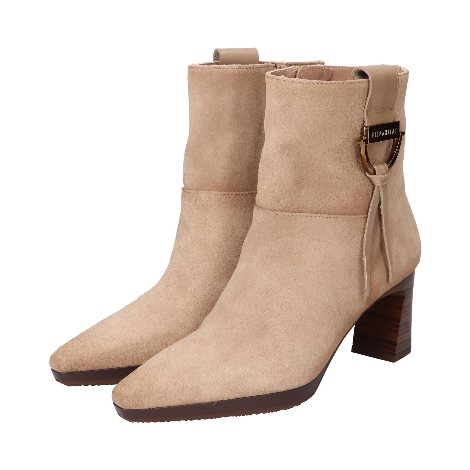 Booties, Taupe