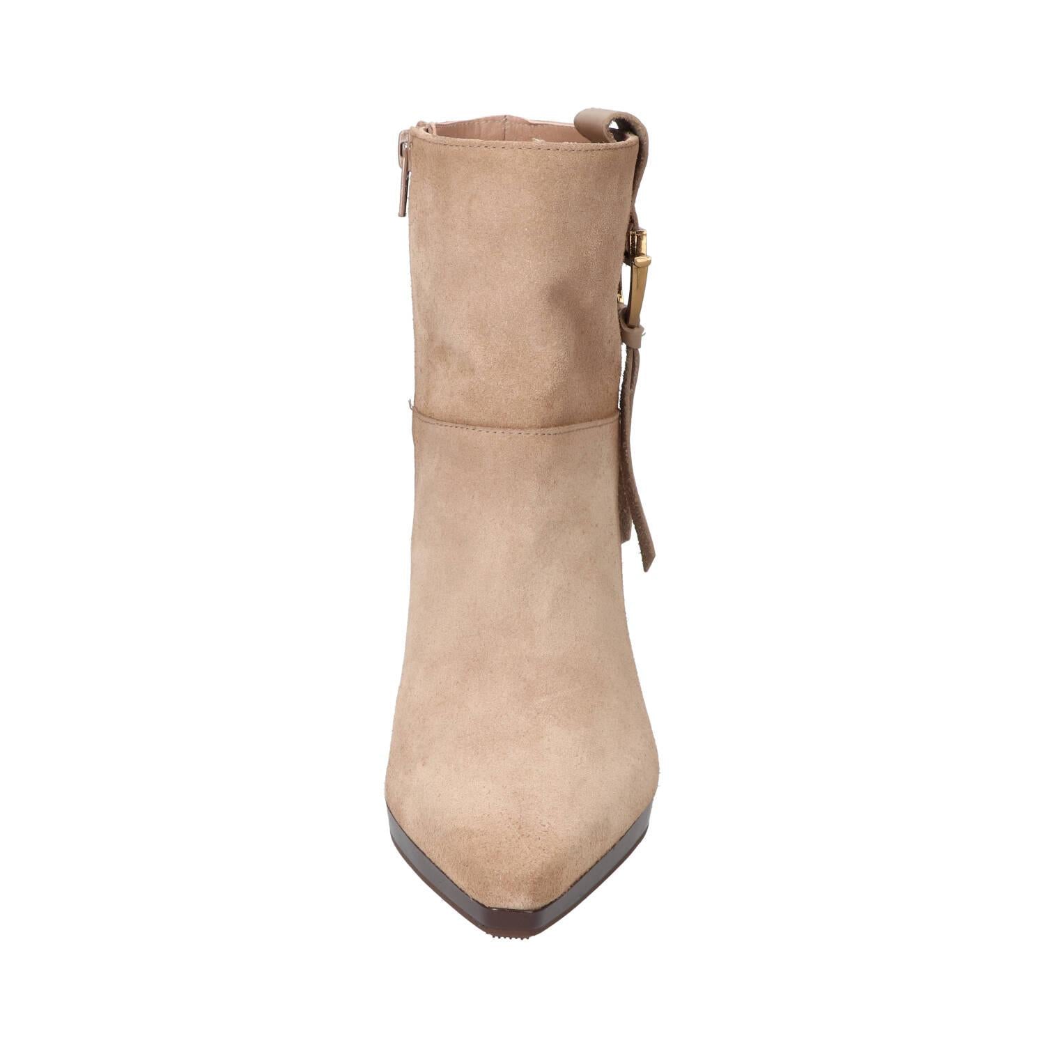 Booties, Taupe
