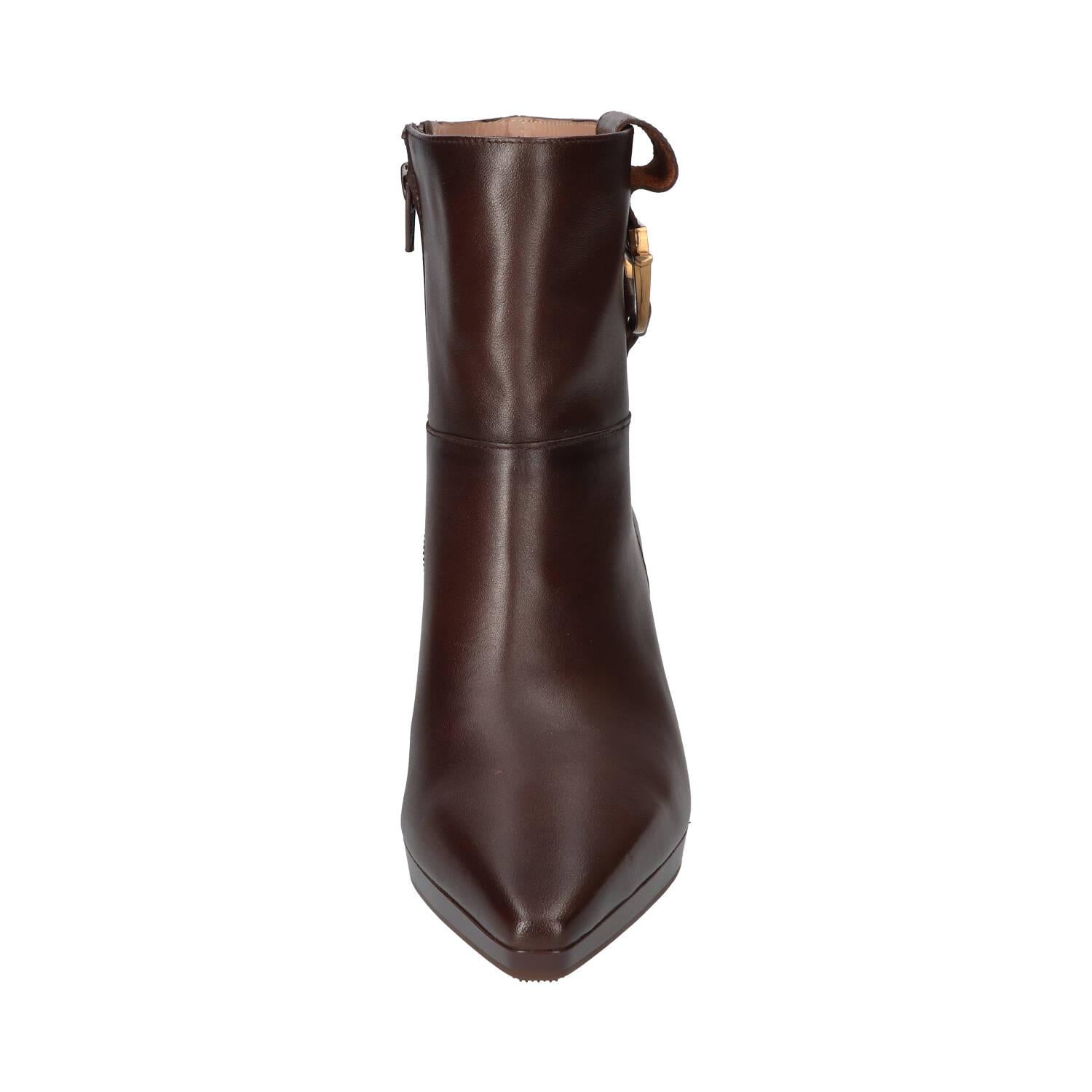 Booties, Donkerbruin