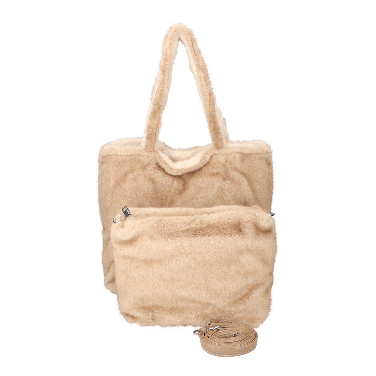 Schoudertassen, Lichtbeige