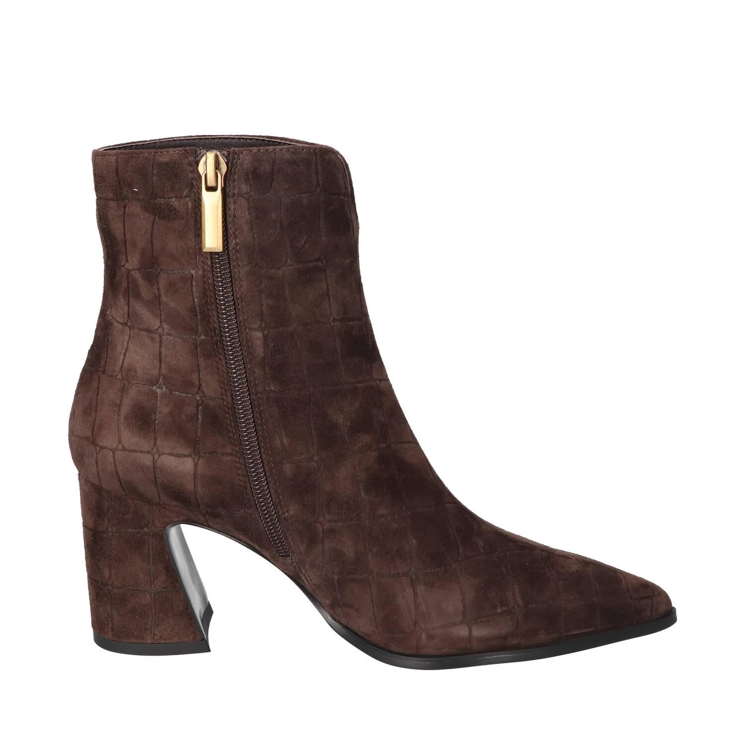 Booties, Donkerbruin