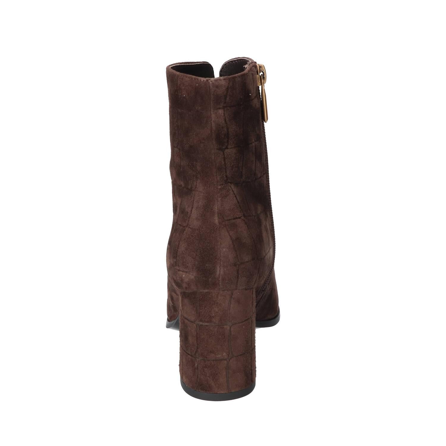 Booties, Donkerbruin