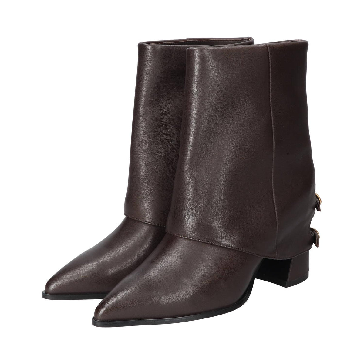 Booties, Donkerbruin