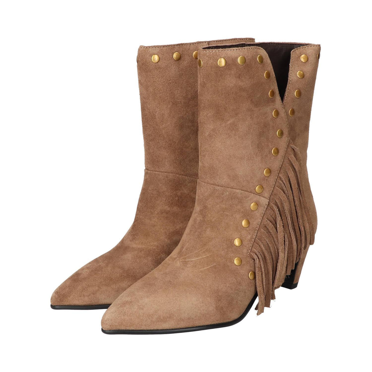 Booties, Taupe