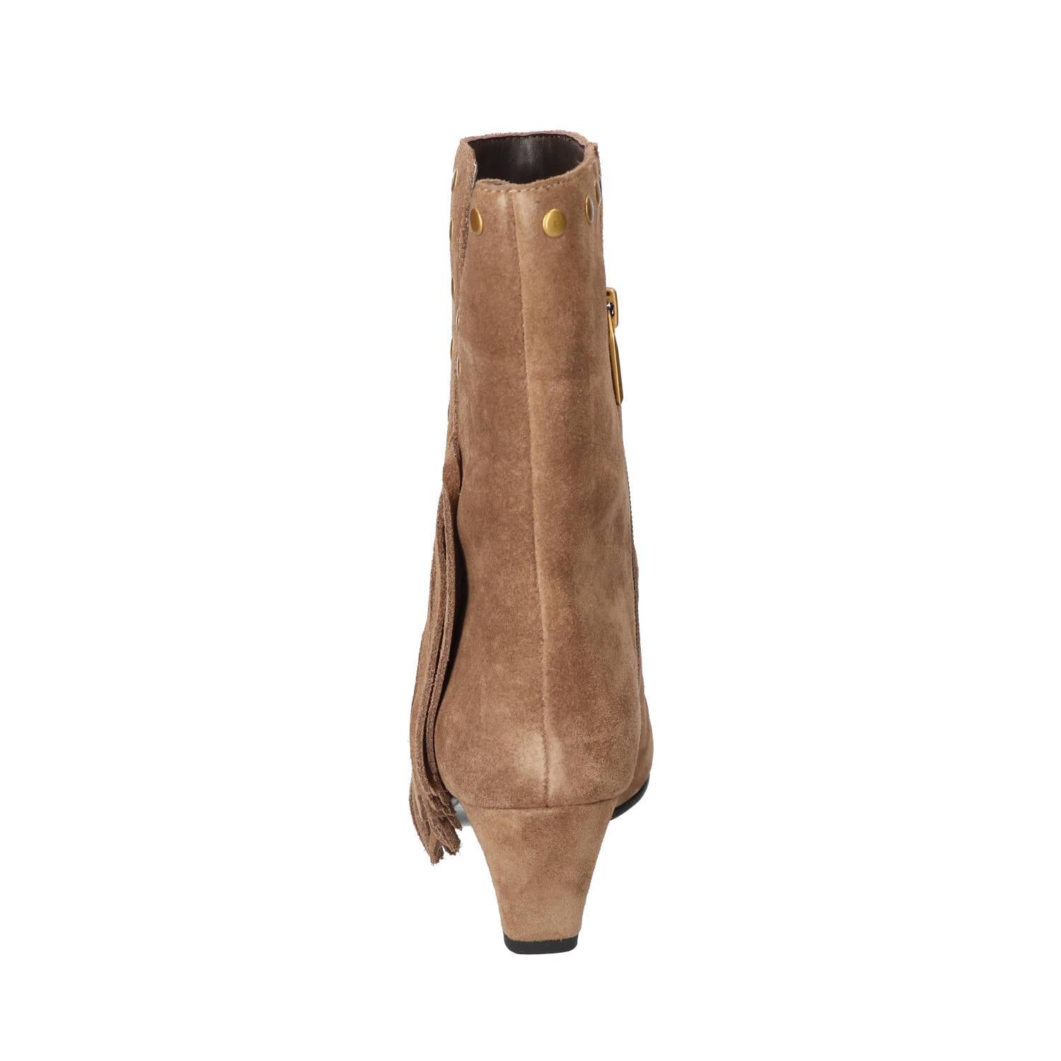 Booties, Taupe