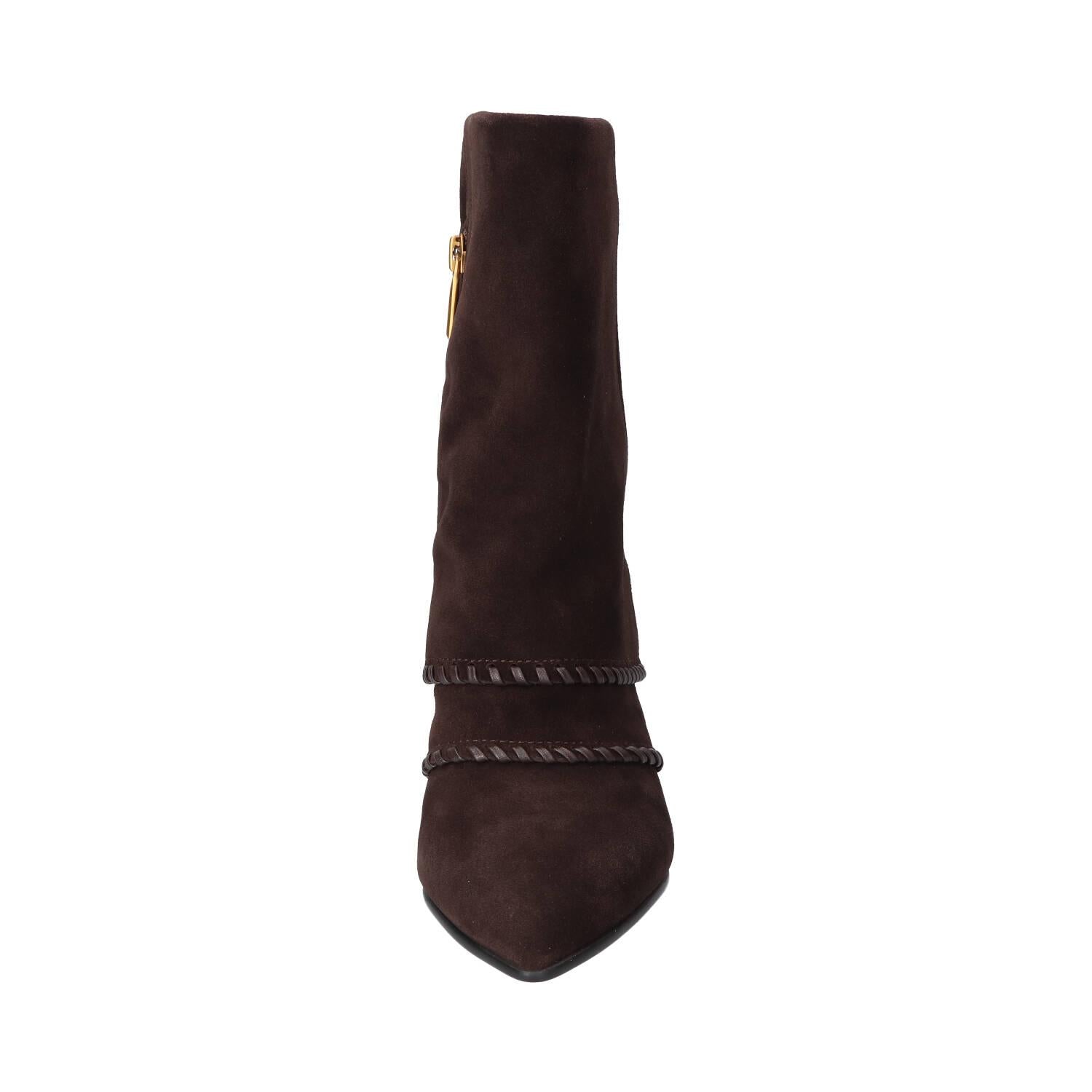 Booties, Donkerbruin
