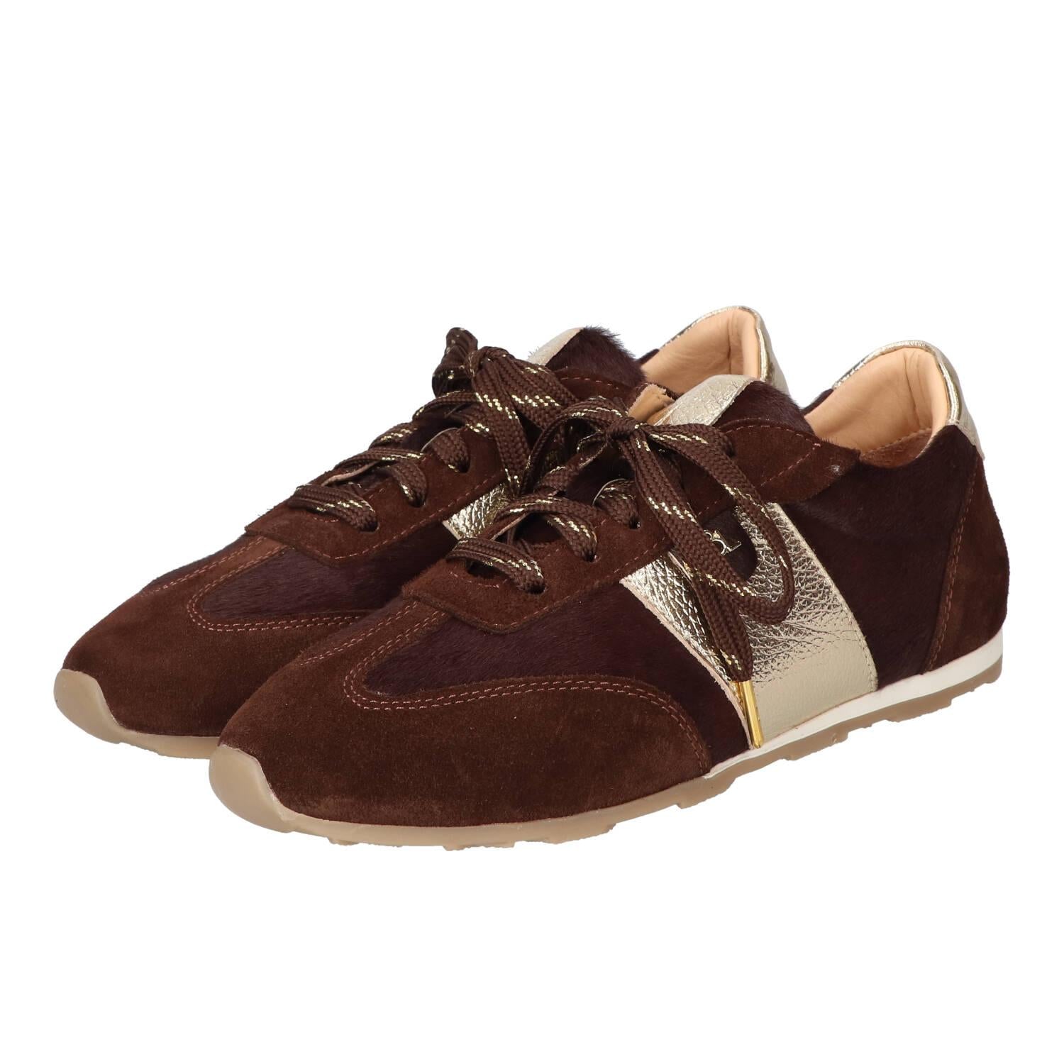 Sneakers, Donkerbruin