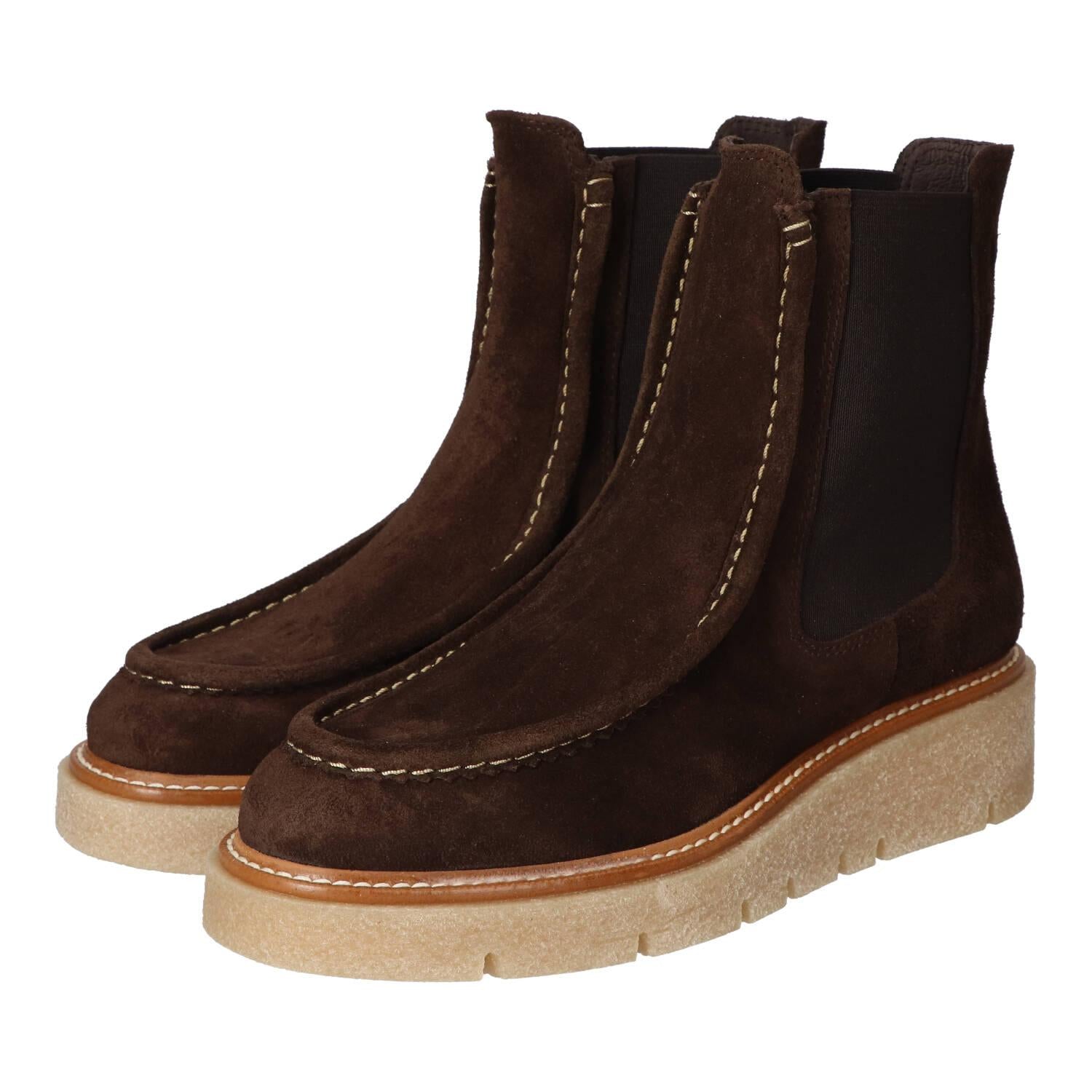 Booties, Donkerbruin