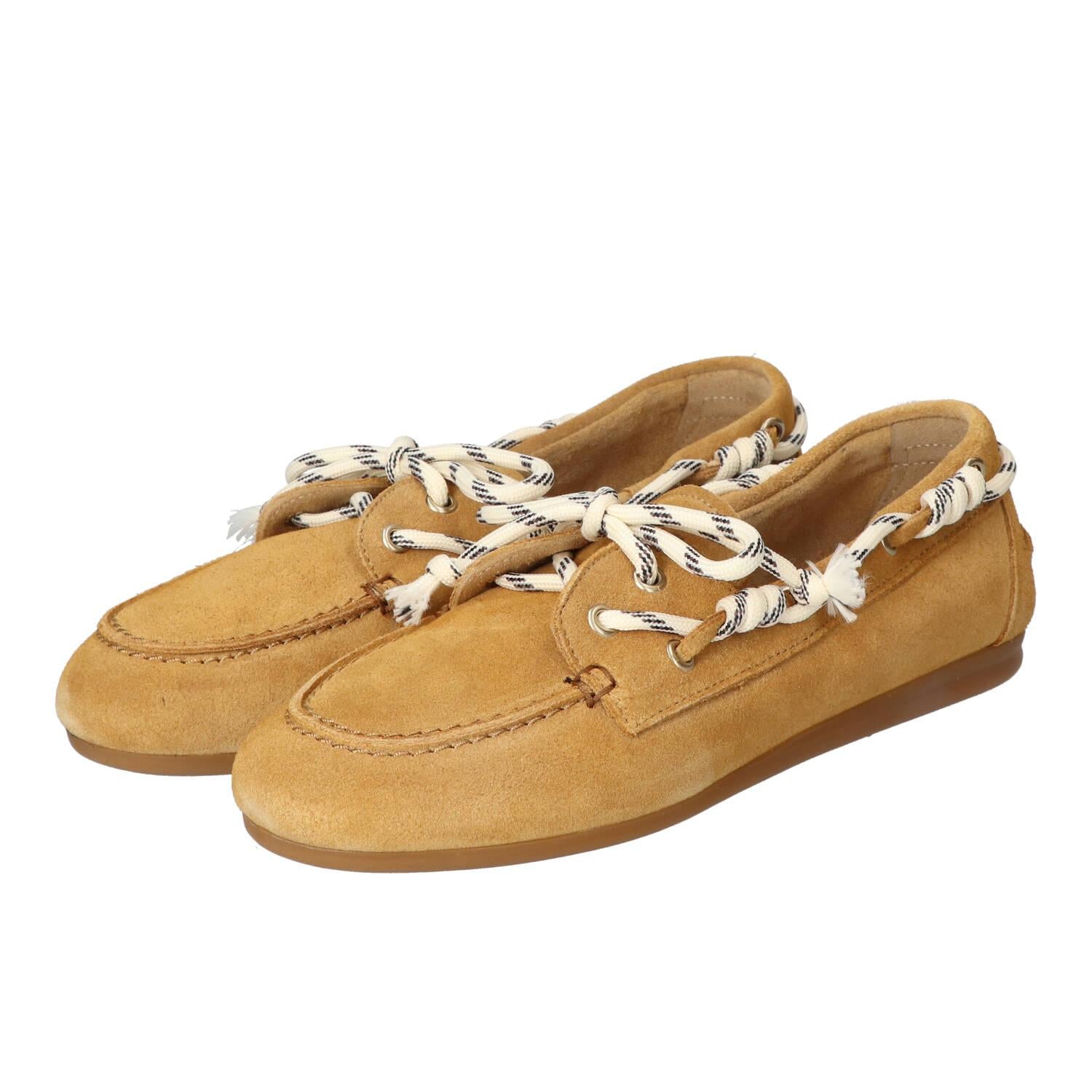 Veterschoenen, Lichtbeige