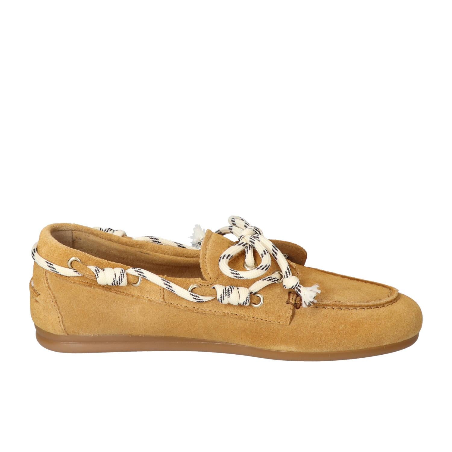 Veterschoenen, Lichtbeige