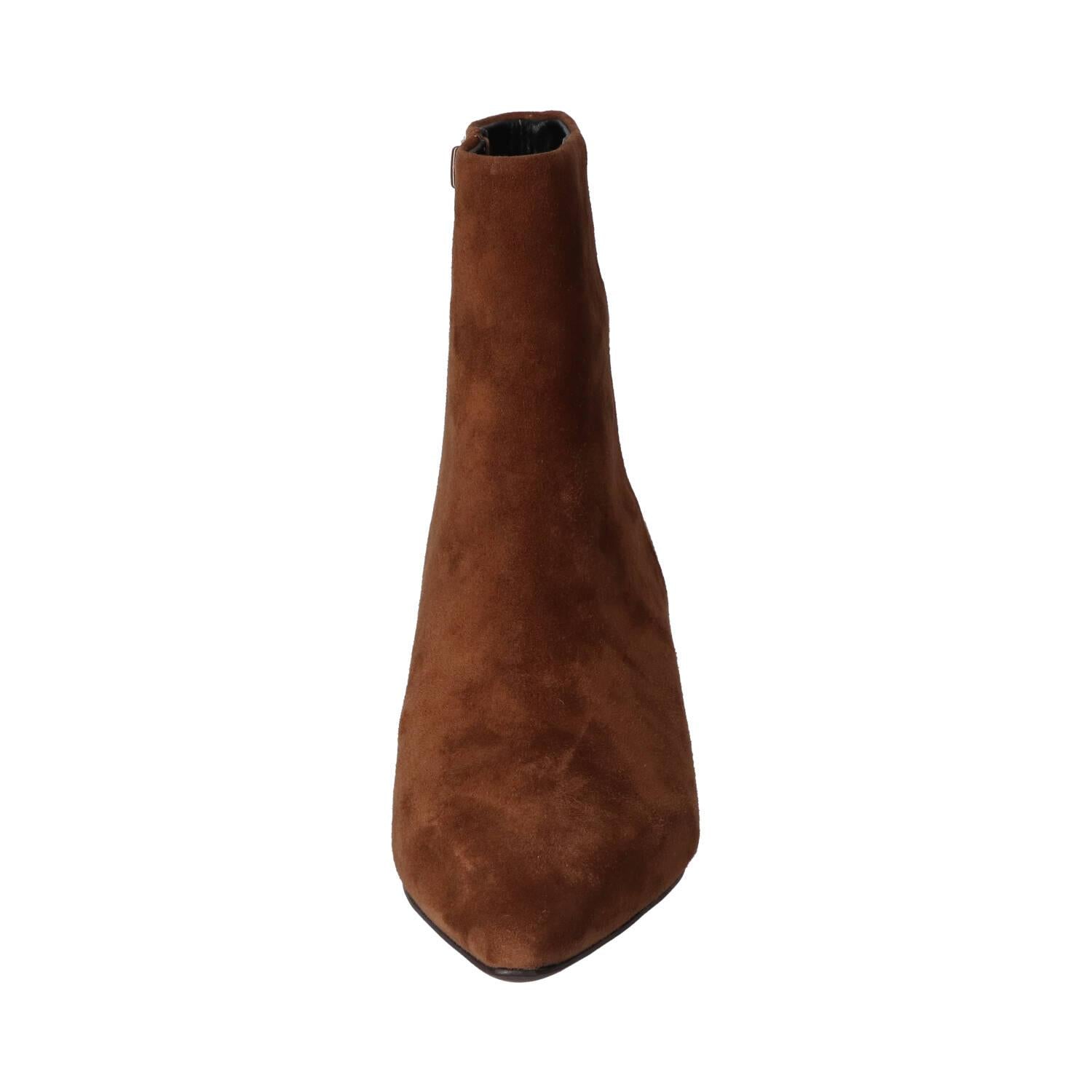 Booties, Cognac