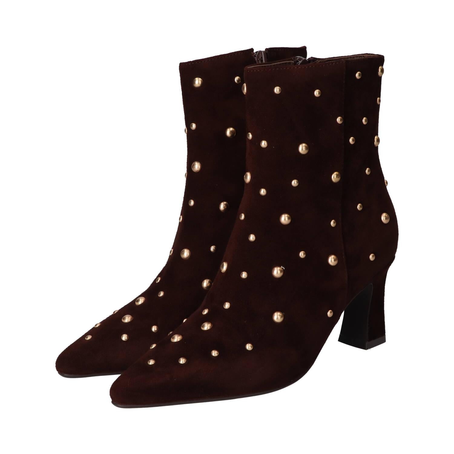 Booties, Donkerbruin