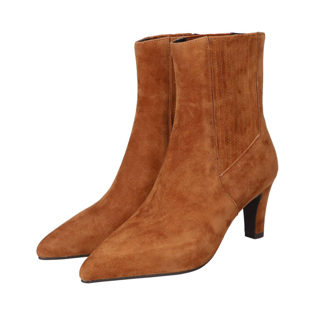 Booties, Cognac