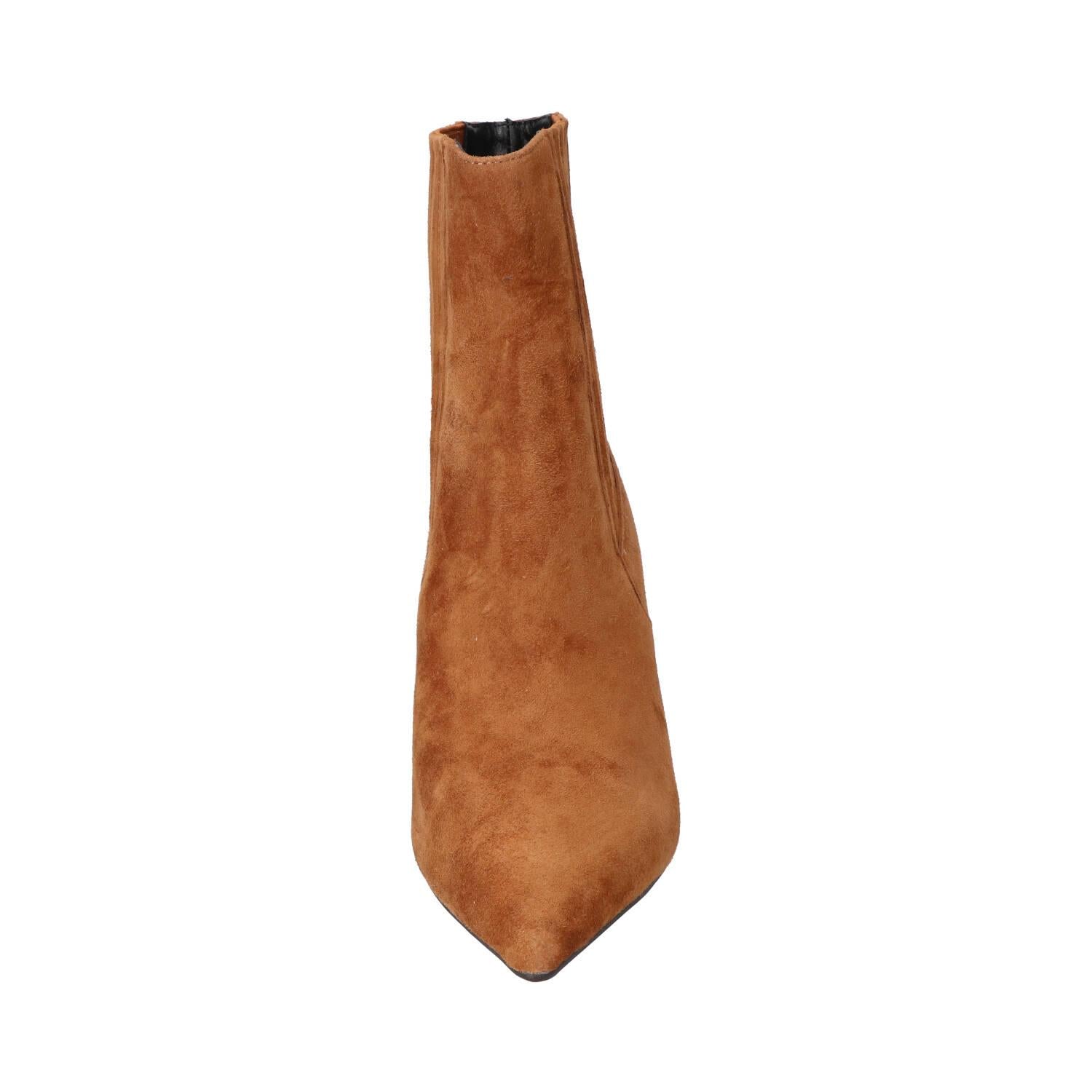 Booties, Cognac