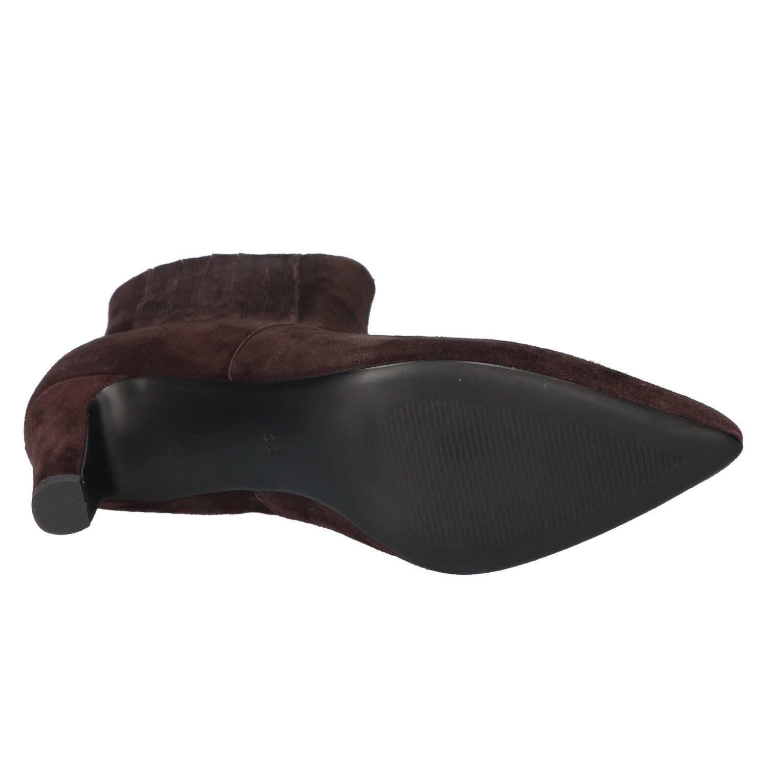 Booties, Donkerbruin