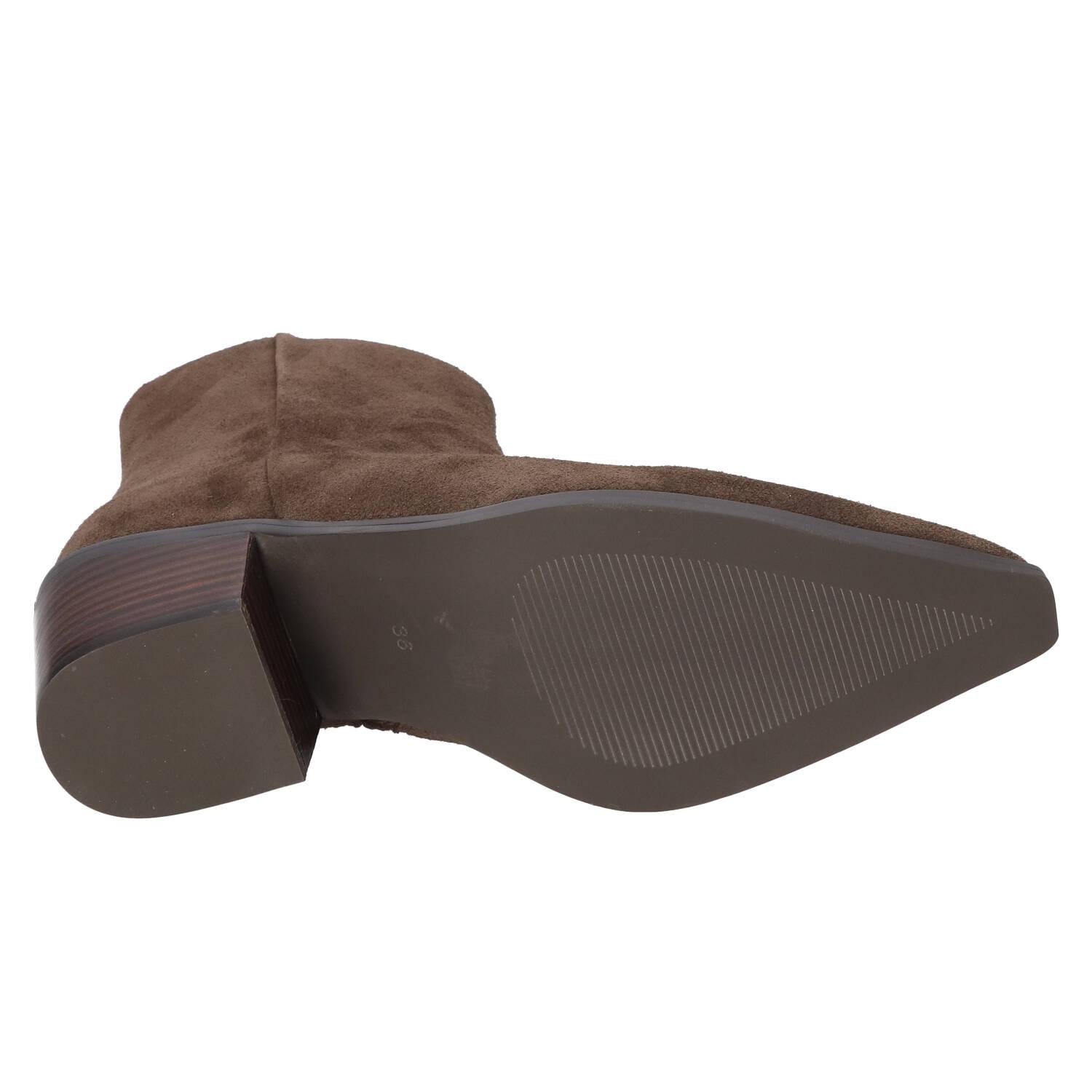 Booties, Donkerbruin