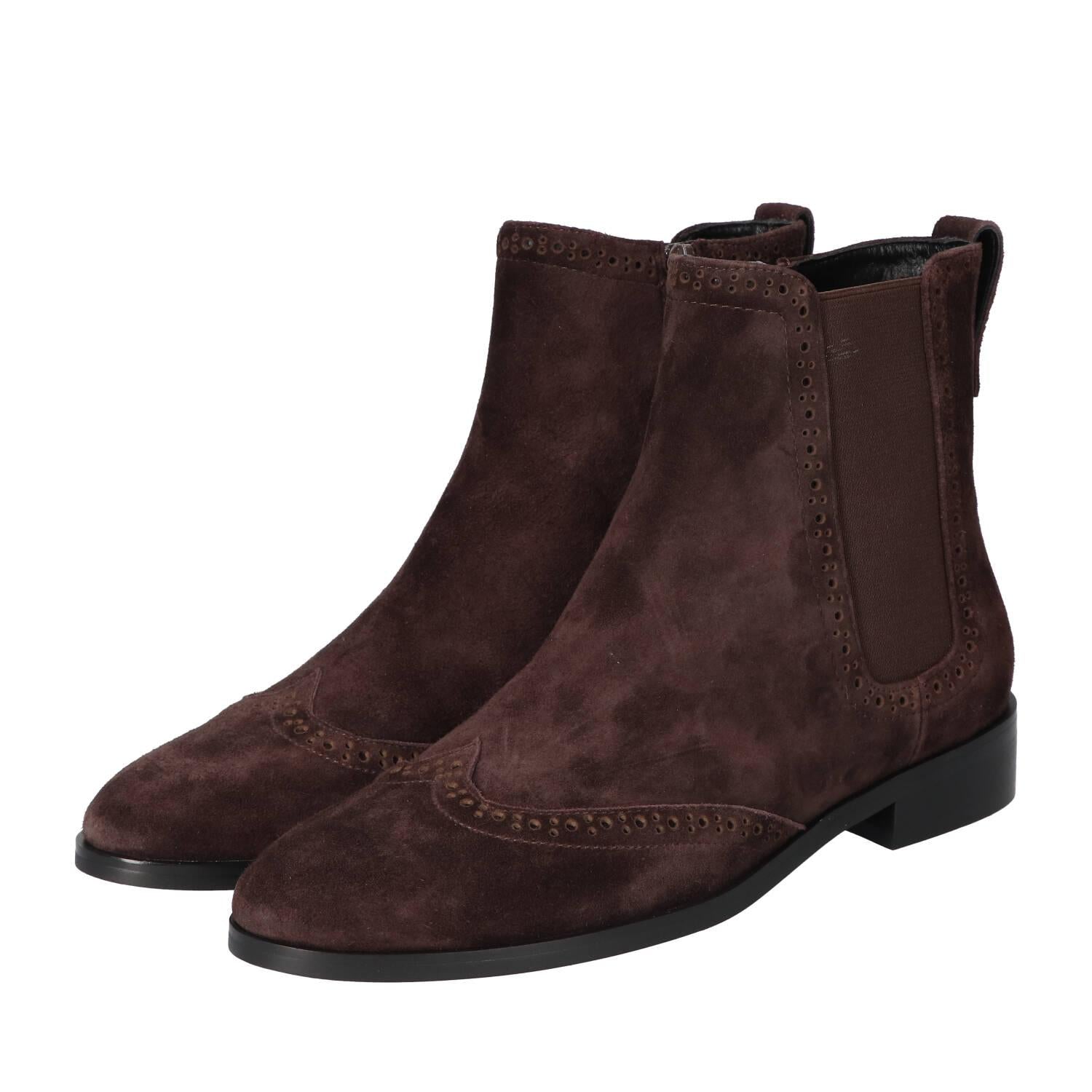 Booties, Donkerbruin