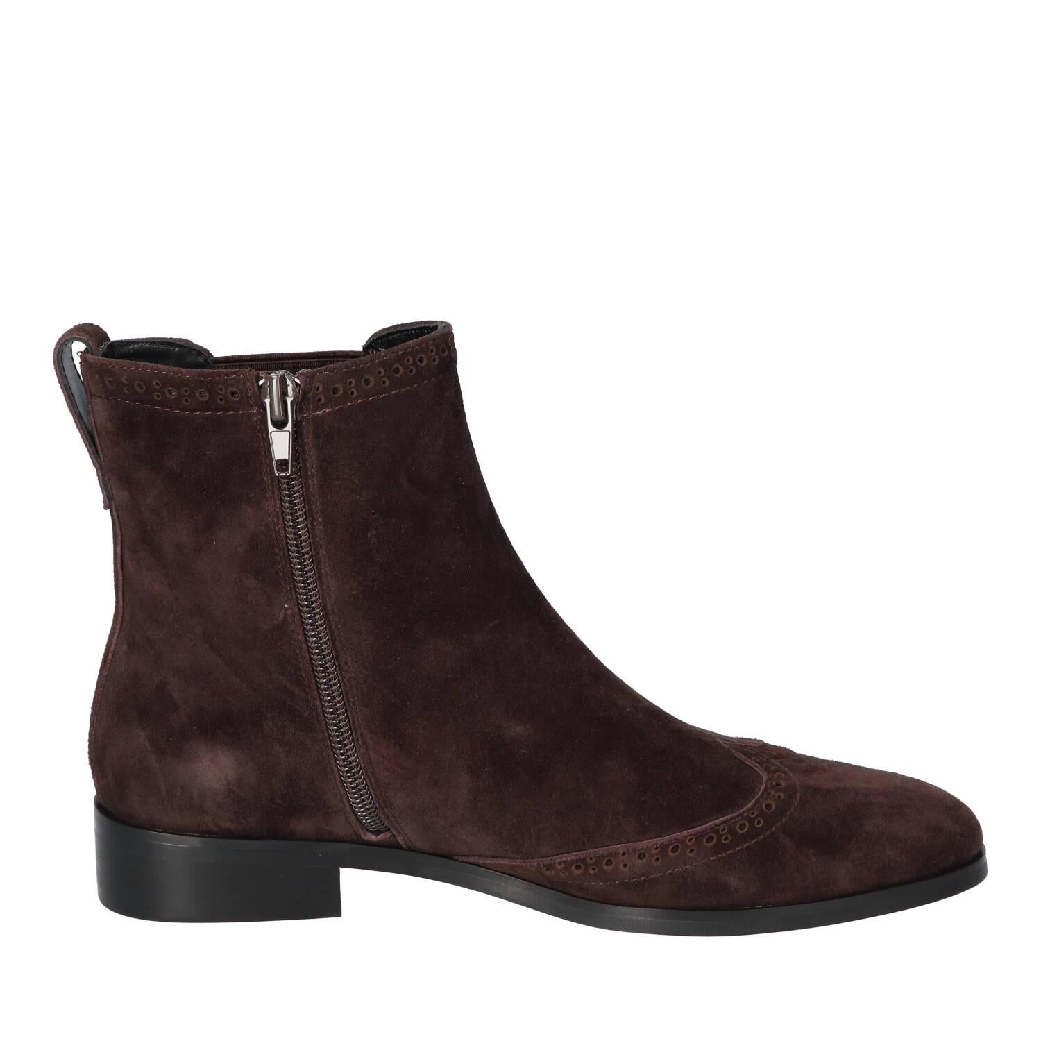Booties, Donkerbruin