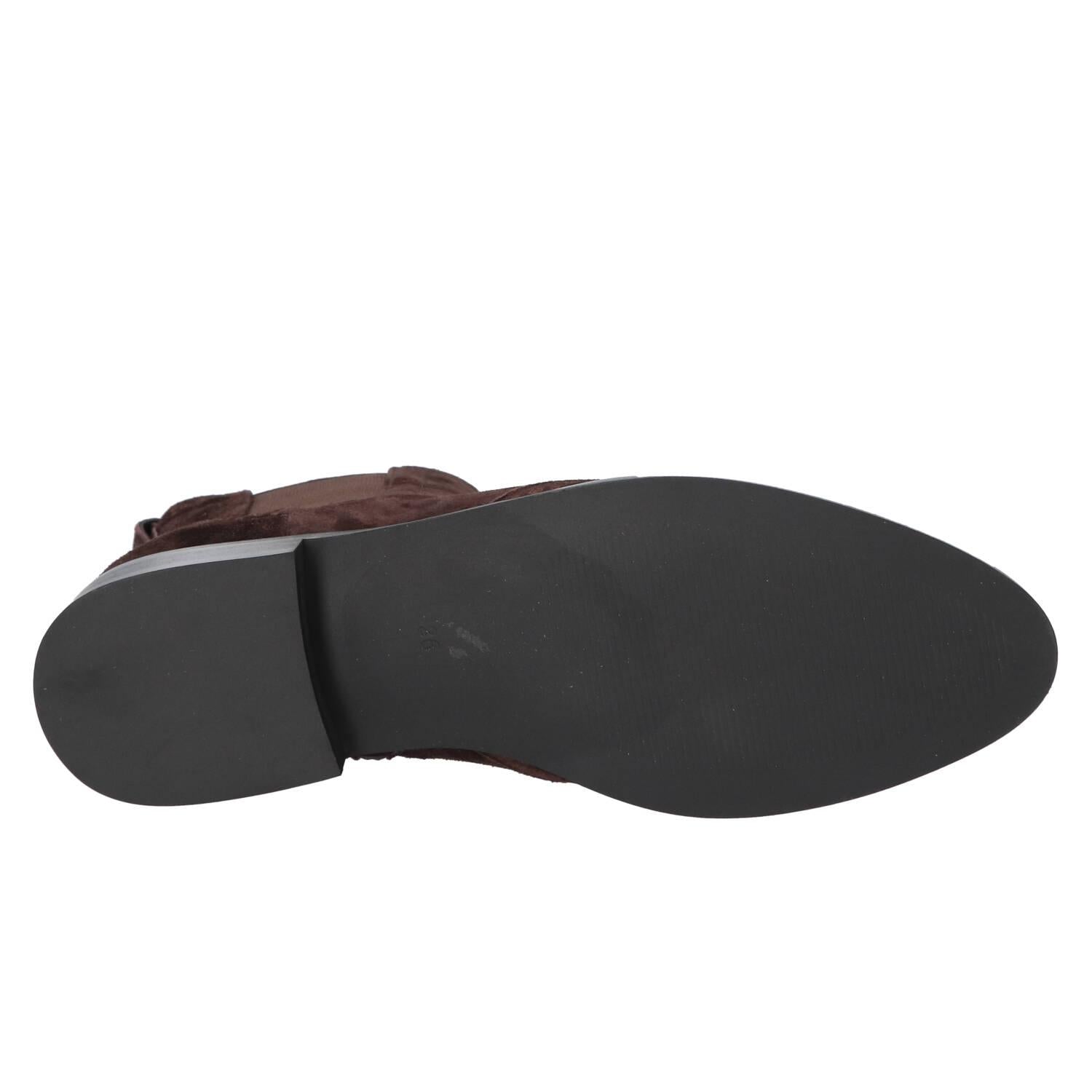 Booties, Donkerbruin