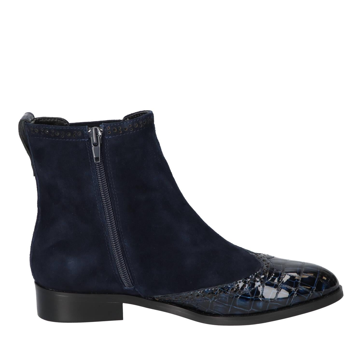 Booties, Blauw