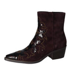 Booties, Donkerbruin
