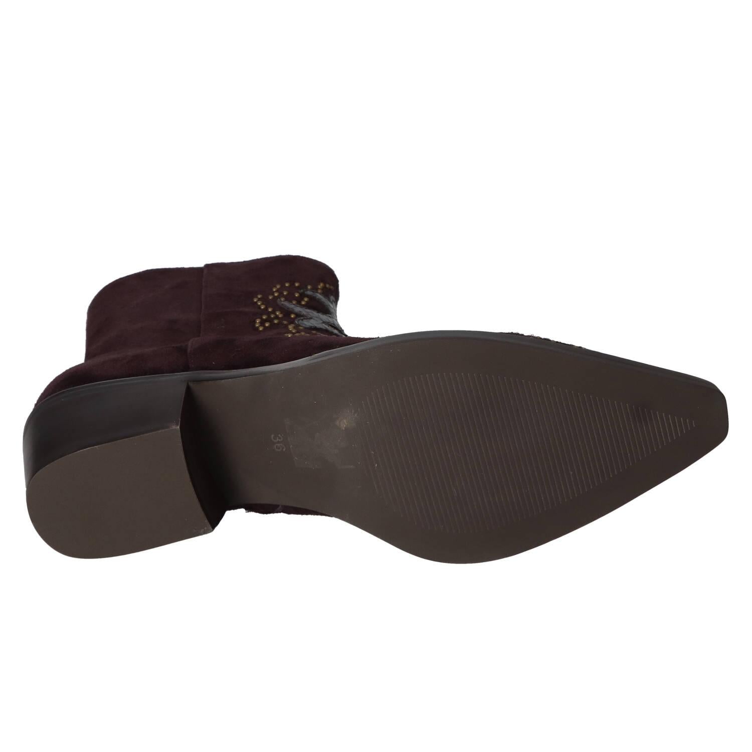 Booties, Donkerbruin