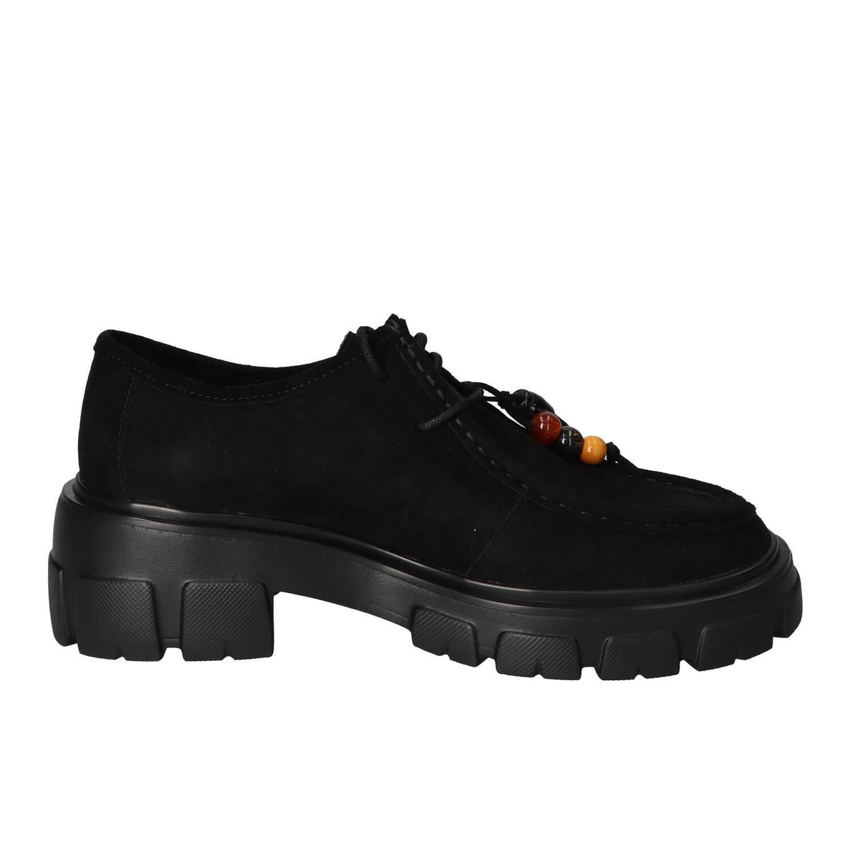 Veterschoenen, Zwart