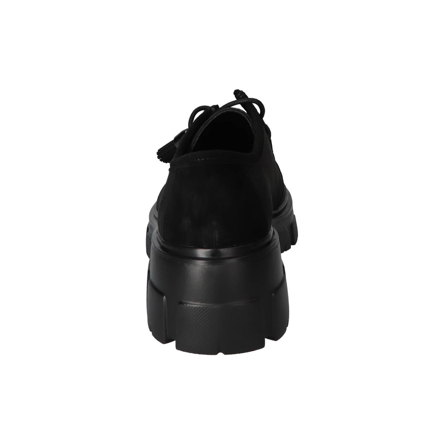 Veterschoenen, Zwart