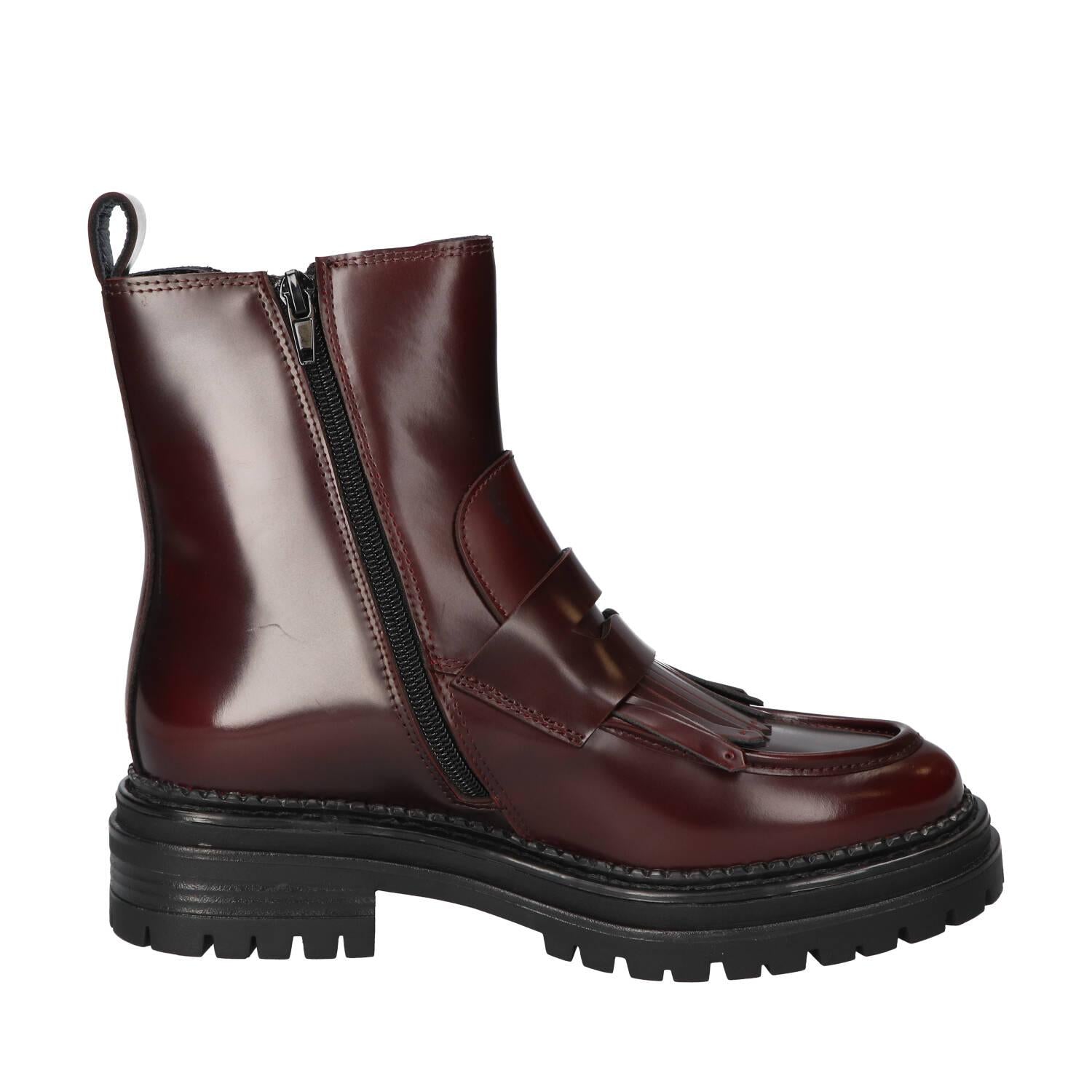 Booties, Bordeaux