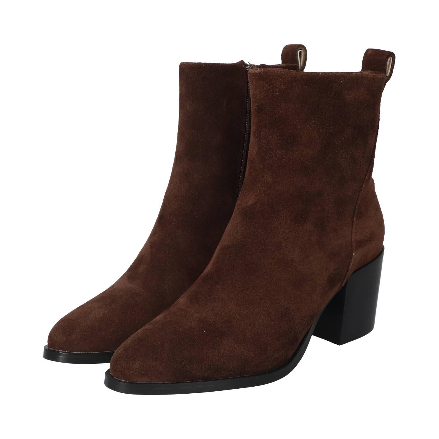 Booties, Donkerbruin