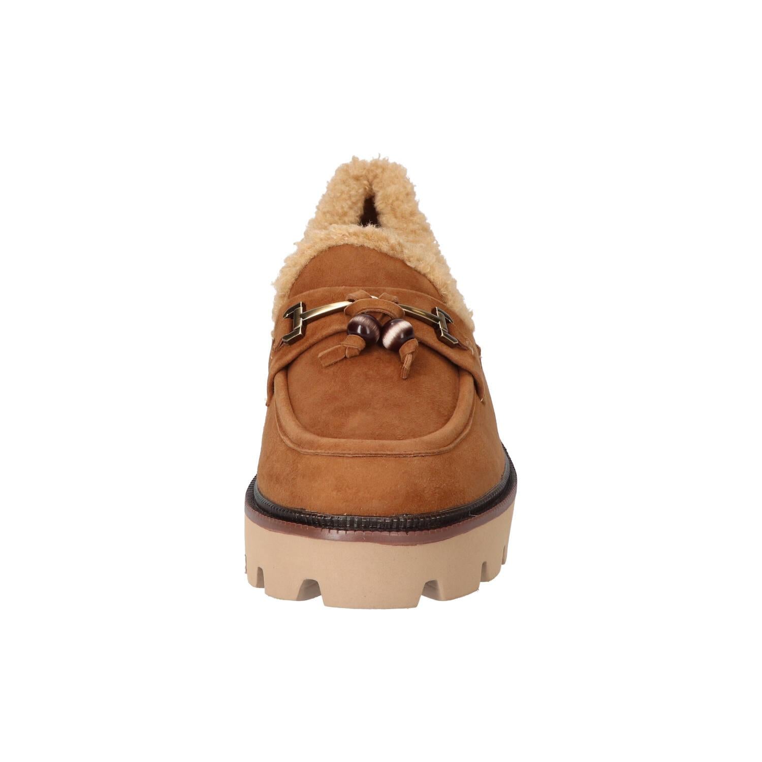 Instapschoenen, Donkerbruin