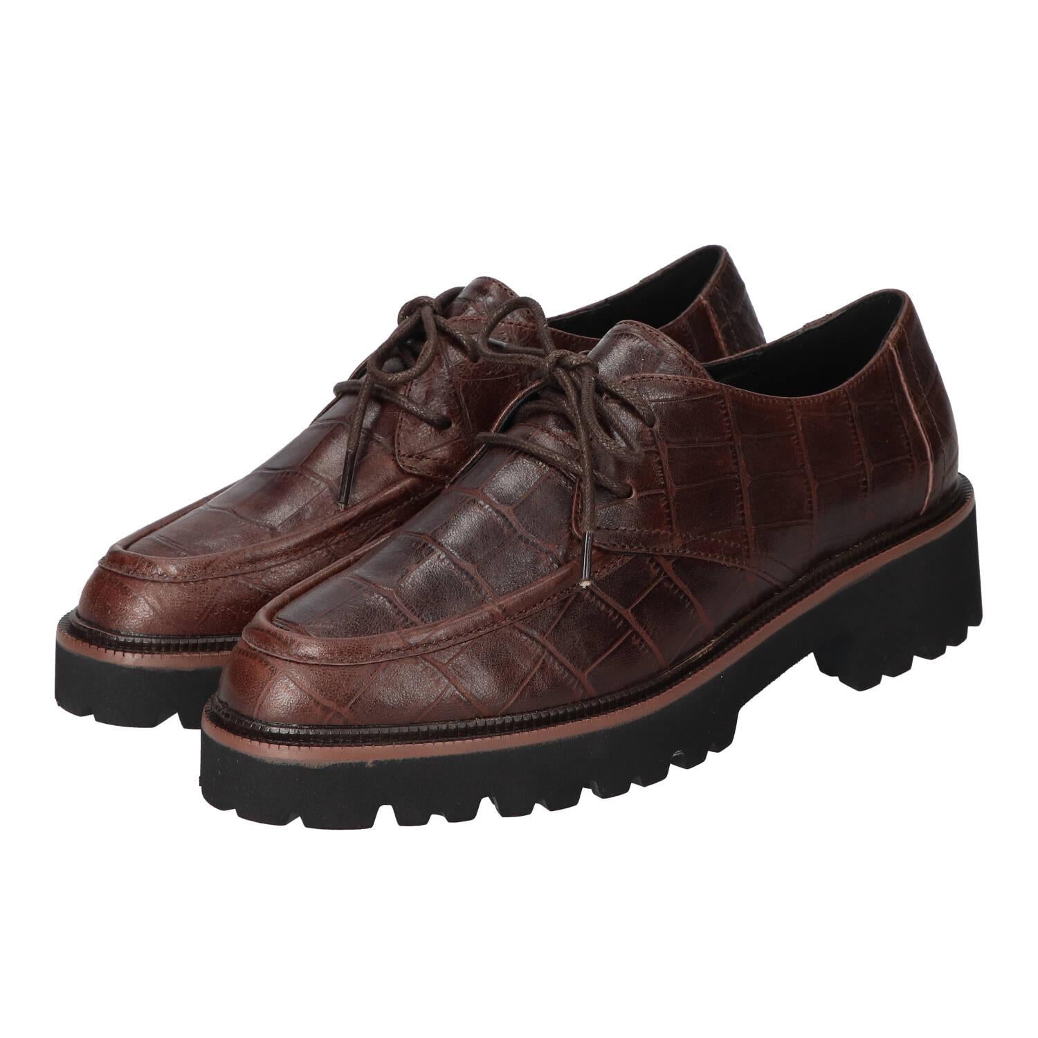 Veterschoenen, Donkerbruin