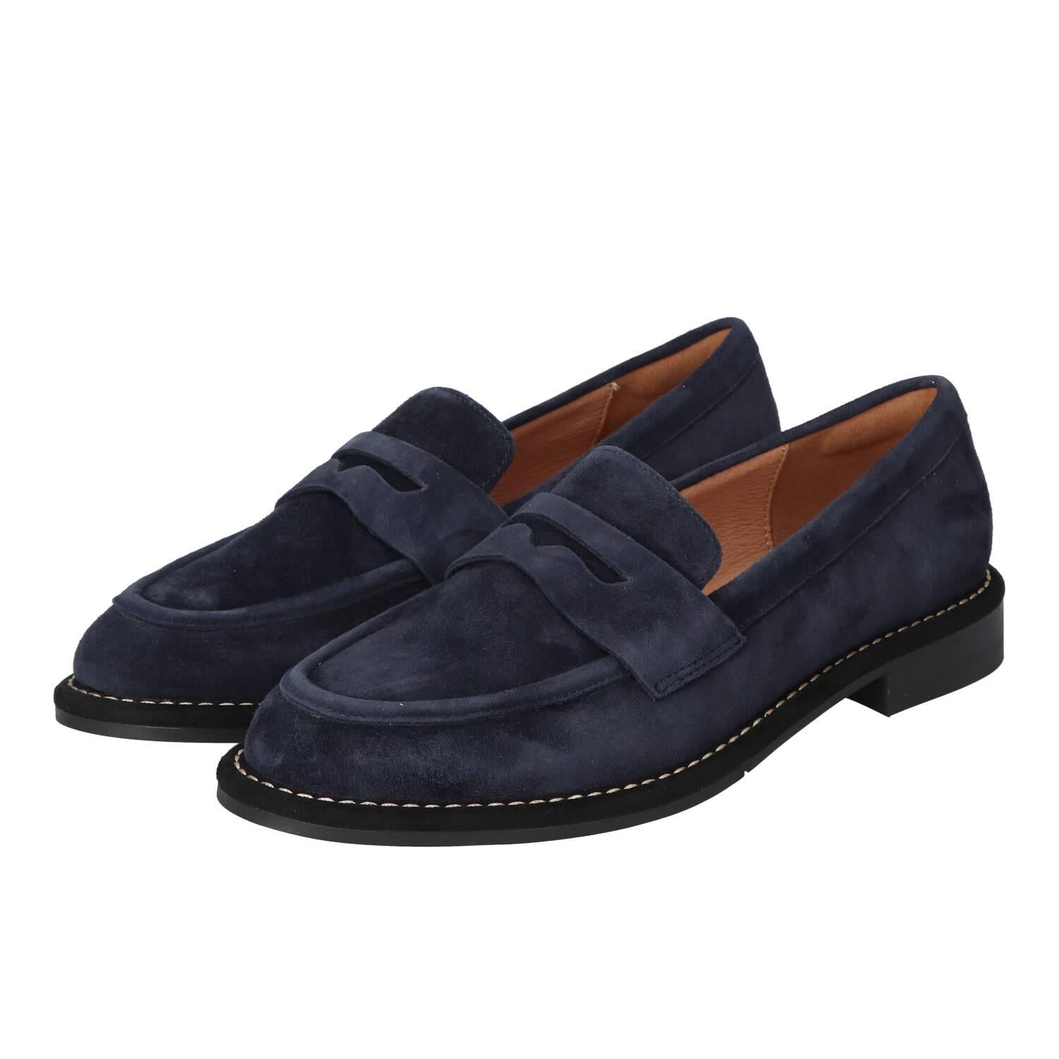 Instapschoenen, Blauw