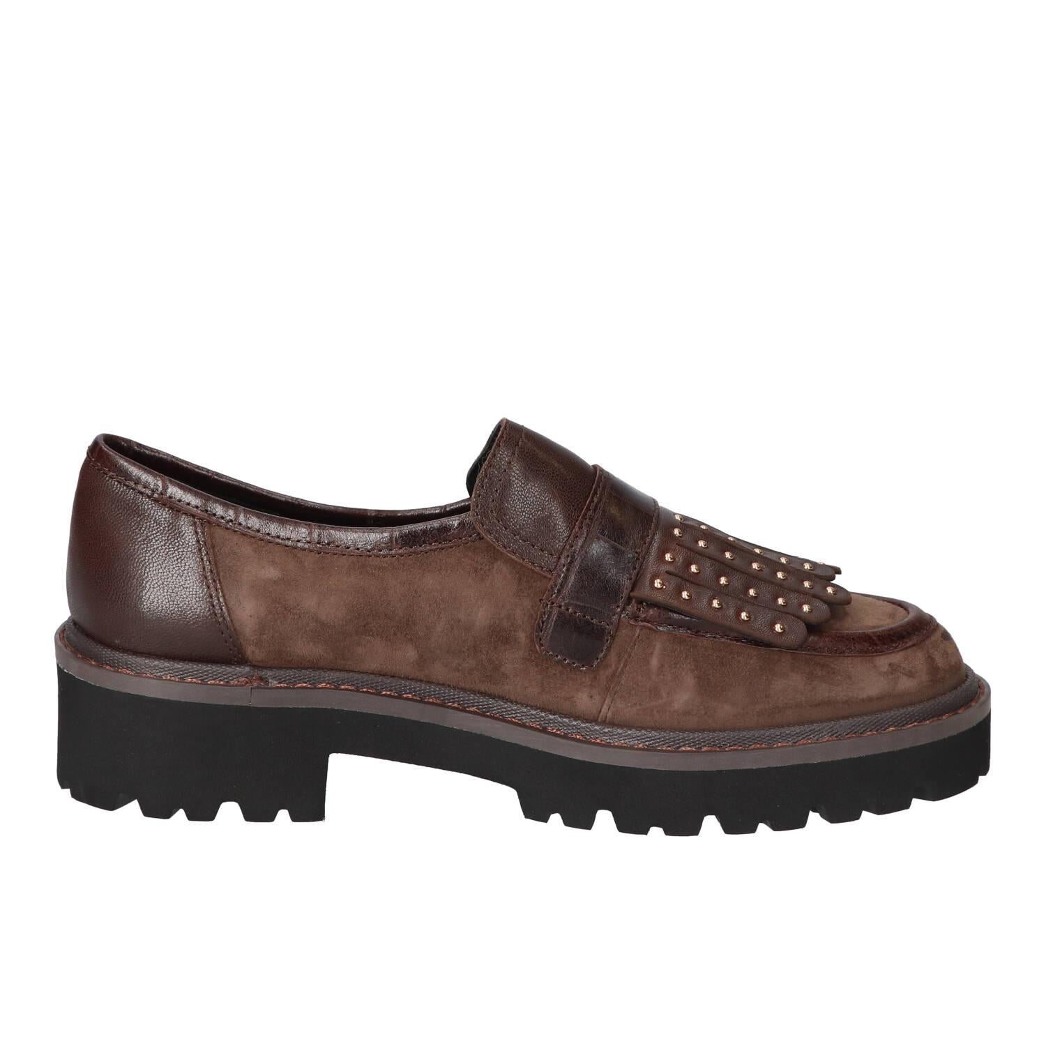 Instapschoenen, Donkerbruin