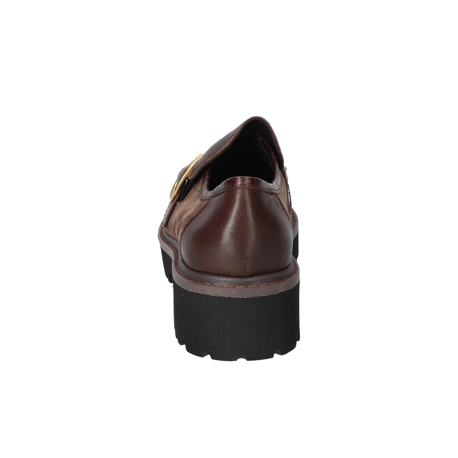 Instapschoenen, Donkerbruin